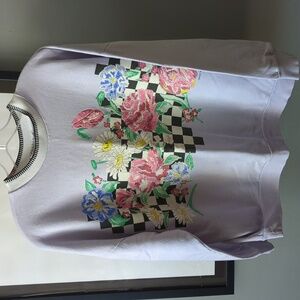 VTG 1991 Briazzi sweatshirt - floral graphic, oversized.